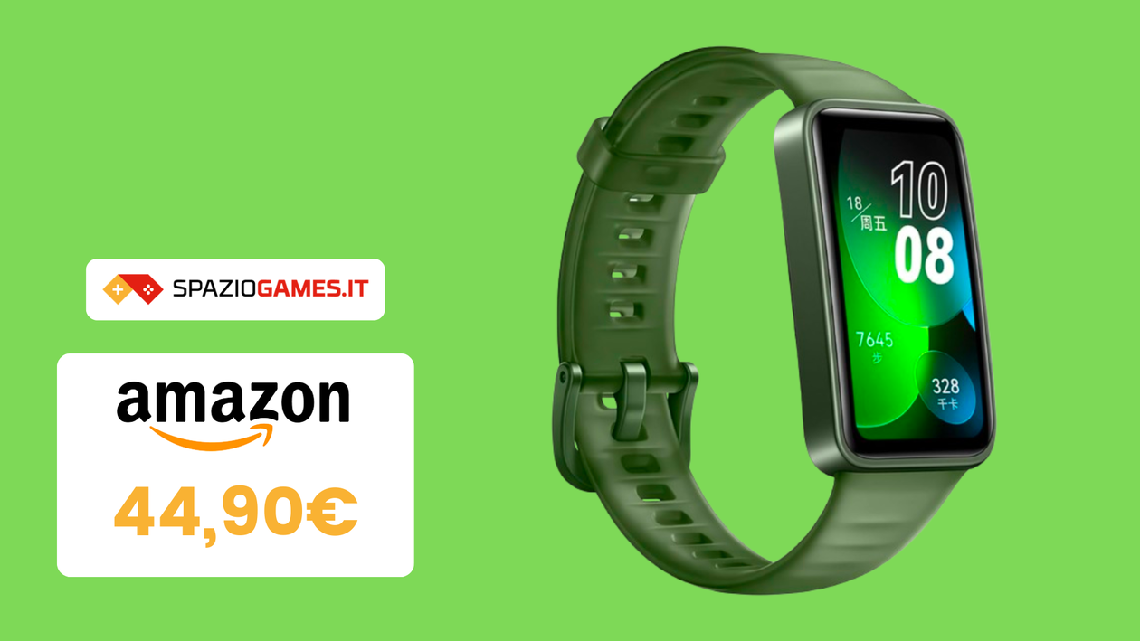 Immagine di Huawei Band 8 ora al prezzo PIU' BASSO di sempre: solo 45€
