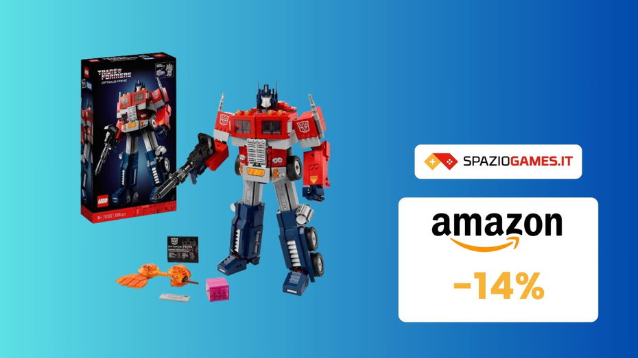 Immagine di BELLISSIMO LEGO Optimus Prime 2in1 in OFFERTA su Amazon! (-14%)