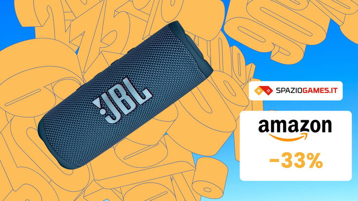 JBL Flip 6, CHE PREZZO! Su Amazon risparmi il 33%!