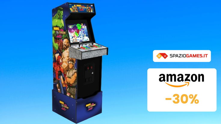 SUPER sconto su questo cabinato ARCADE1UP di Marvel VS Capcom! (-30%)