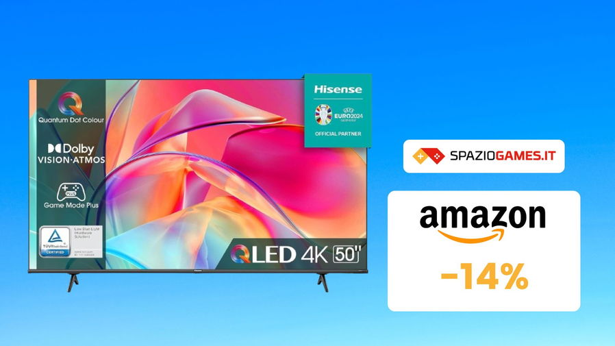 Immagine di MA CHE BOMBA! Smart TV Hisense 50" 4K a meno di 370€!