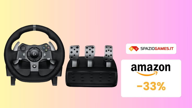 Prezzo BOMBA sul volante Logitech G920! (-34%)