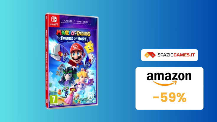 Mario+Rabbids Spaerks of Hope Cosmic Edition CROLLA a 24€! Occasione IMPERDIBILE!