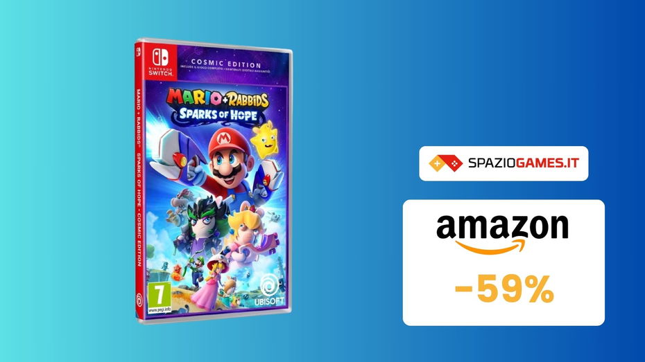 Immagine di Mario+Rabbids Spaerks of Hope Cosmic Edition CROLLA a 24€! Occasione IMPERDIBILE!