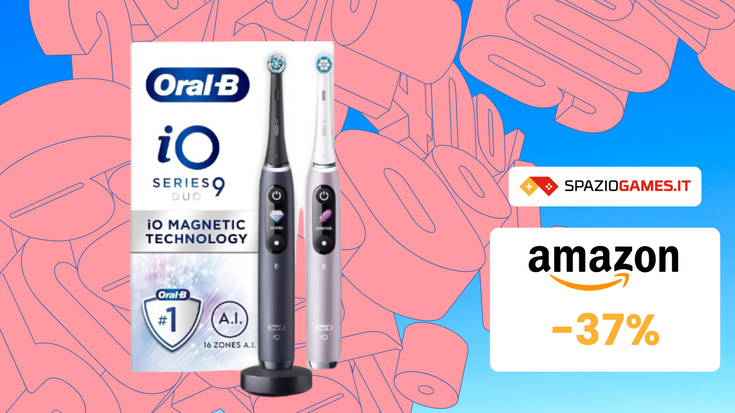 SVUOTATUTTO AMAZON: Oral-B iO 9N in sconto del 37%