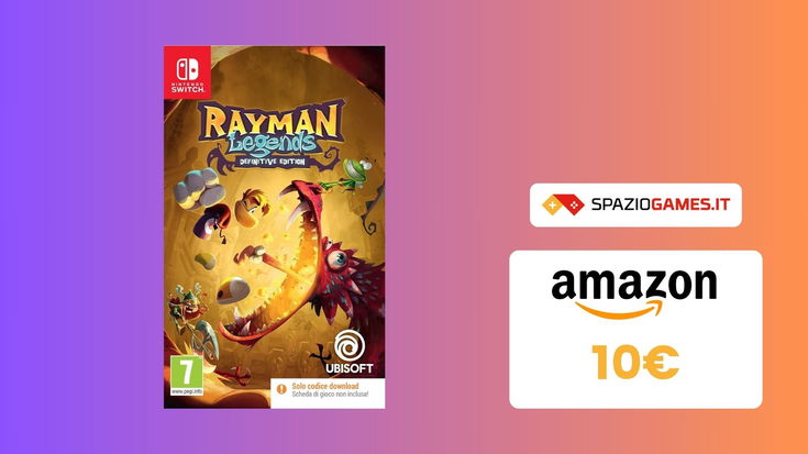 Rayman Legends Definitive Edition per Switch oggi vi costa MENO della metà! (-56%)