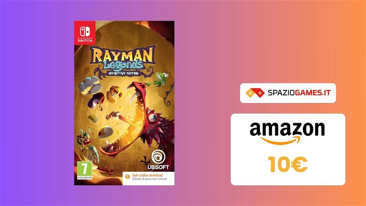 Immagine di Rayman Legends Definitive Edition per Switch oggi vi costa MENO della metà! (-56%)