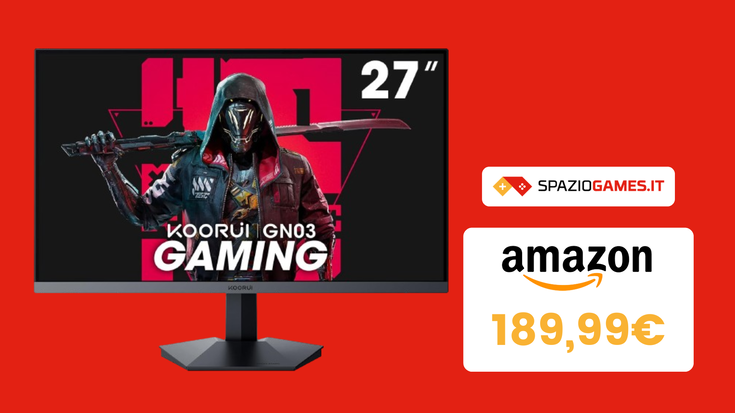 Un monitor da gaming da 27" a soli 189€? Eccolo, ed è un OTTIMO affare!