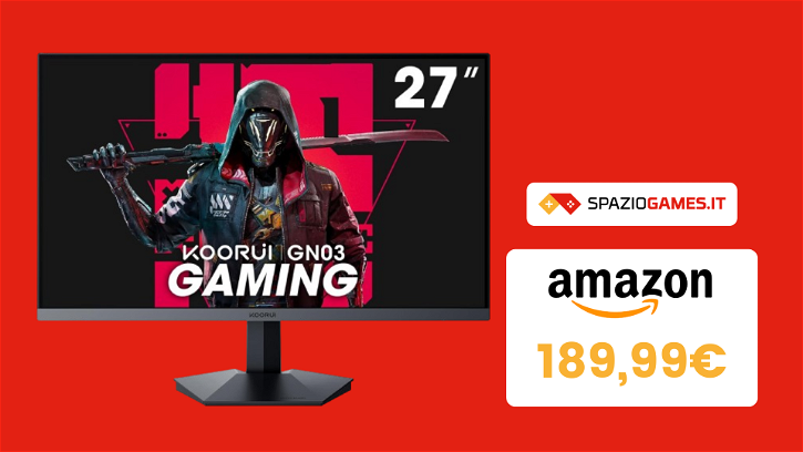 Immagine di Un monitor da gaming da 27" a soli 189€? Eccolo, ed è un OTTIMO affare!