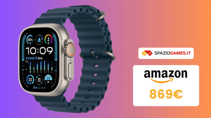 OFFERTA TOP! Apple Watch Ultra 2 a soli 869€! (-40€)