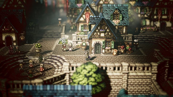 Immagine di Octopath Traveler su Switch è sparito: Nintendo fa chiarezza