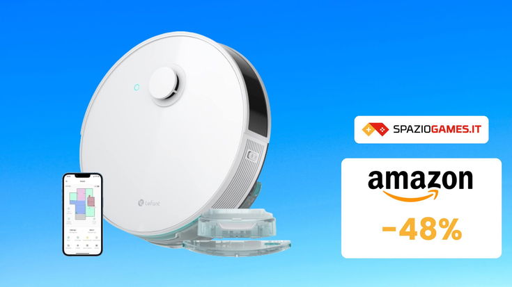 Rendete la casa più pulita con il robot aspirapolvere LEFANT N3! Vostro per meno di 260€ su Amazon! -48%