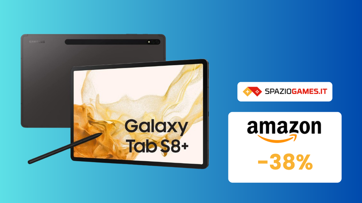 SUPER sconto su Samsung Galaxy Tab S8+! (-37%)