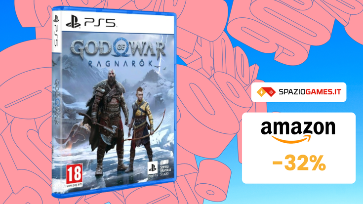 God of War: Ragnarok, CHE PREZZO! Su Amazon risparmi il 32%