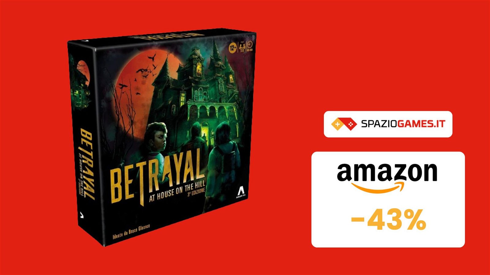 Betrayal at House on the Hill IN OFFERTA a 31€! RISPARMIA il 43%!