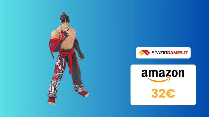 Immagine di Scopri le action figure di Tekken su Amazon! Da 29 a 32€ per Jin, Kazuya e altri ancora!