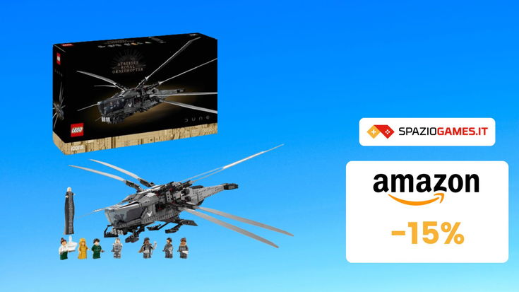 Ornitottero di Dune LEGO: STUPENDO e IN SCONTO! (-15%)