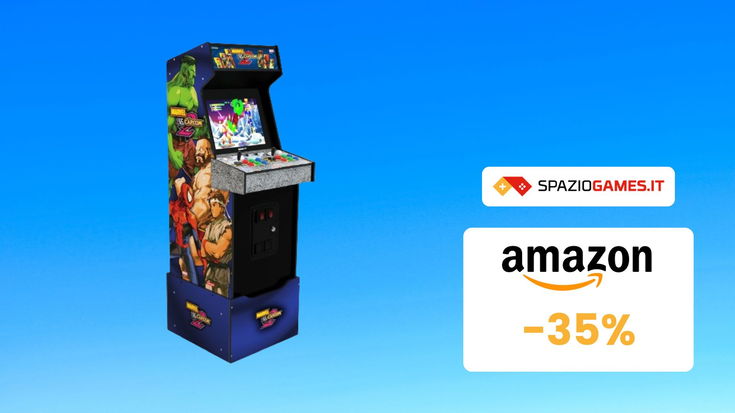 SUPER sconto su questo cabinato ARCADE1UP di Marvel VS Capcom! (-35%)