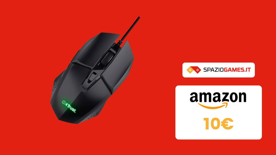 Immagine di Prezzo PICCOLISSIMO su questo mouse gaming Trust! Lo paghi soli 10€!