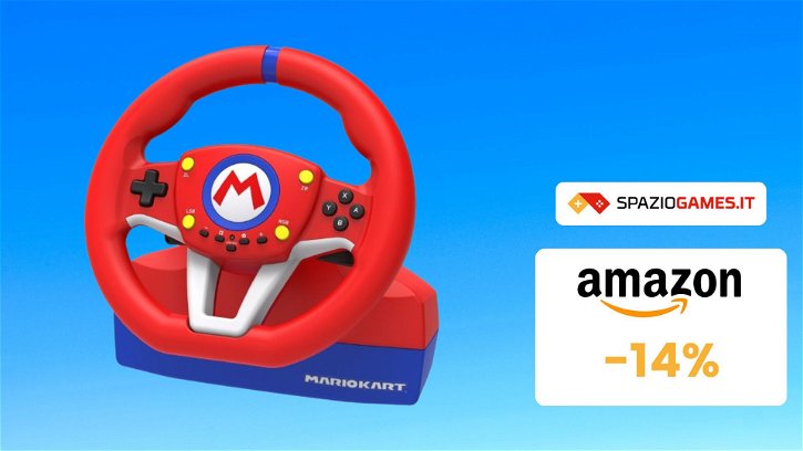 Immagine di IMPERDIBILE: volante Hori di Mario Kart per Switch a MENO DI 60€! (-14%)