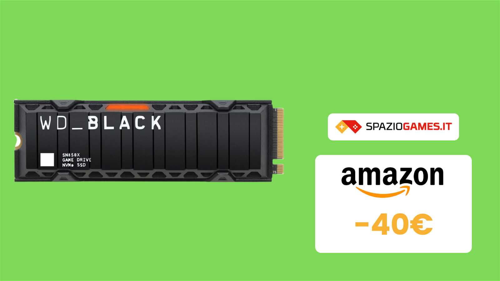 OTTIMO prezzo per SSD MW WD_BLACK da 2TB! (-40€)