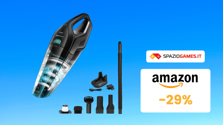 FOLLIA AMAZON! Aspirabricole Cecotec Conga a soli 40€