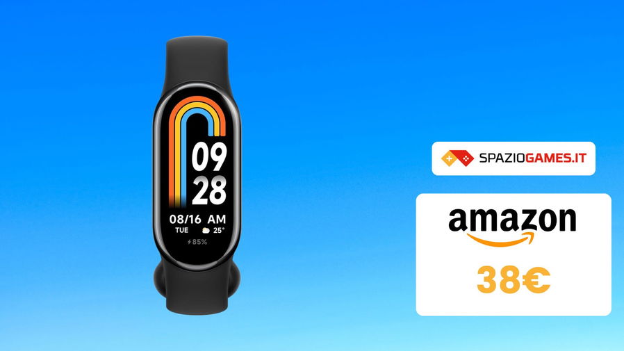 Immagine di Xiaomi Smart Band 8: BELLISSIMA e costa SOLO 36€! IMPERDIBILE!