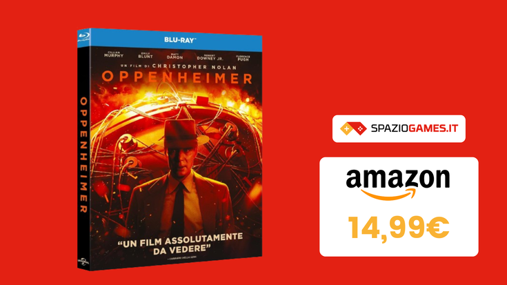 Il Blu-Ray di Oppenheimer ricco di contenuti speciali ora costa SOLO 15€!