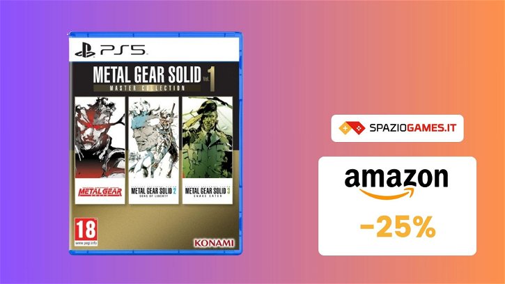 Immagine di Rivivi la saga di Metal Gear Solid con la Master Collection Vol. 1! Oggi con il 25% di SCONTO!