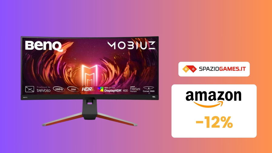 Immagine di Monitor gaming BENQ 34": STUPENDO e in OFFERTA! (-12%)