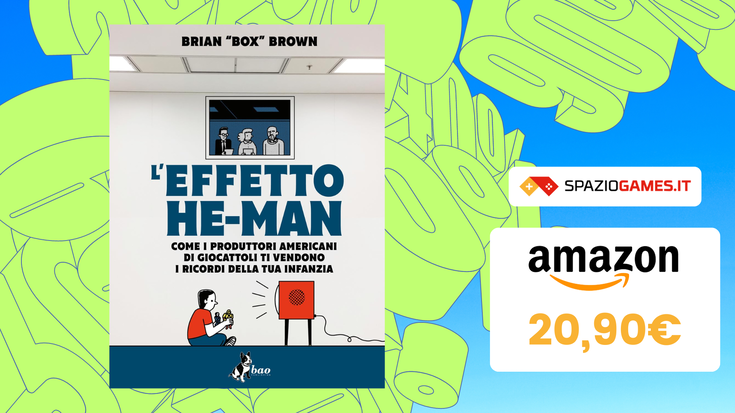 Fumetto L'effetto He-Man è in offerta su Amazon a soli 20€!