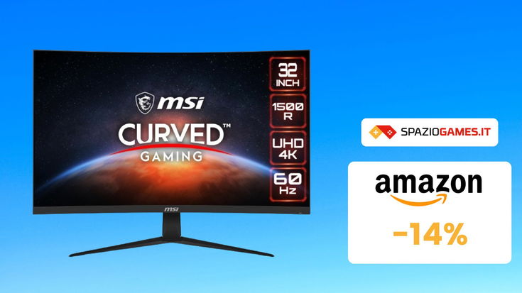 MSI G321CUV: prezzo sempre PIÙ BASSO! Su Amazon a soli 299€!