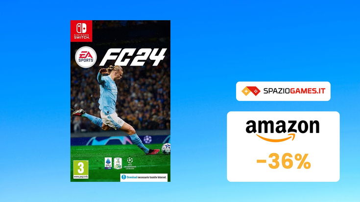 Prezzo BOMBA su EA Sports FC 24 per Nintendo Switch! (-36%)