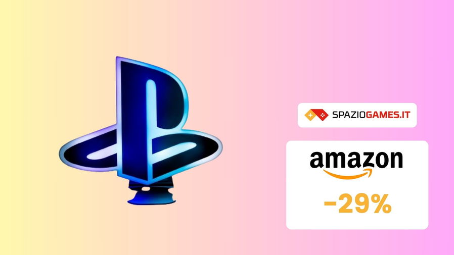 Immagine di Lampada logo Playstation: STUPENDA e costa POCHISSIMO! (-29%)