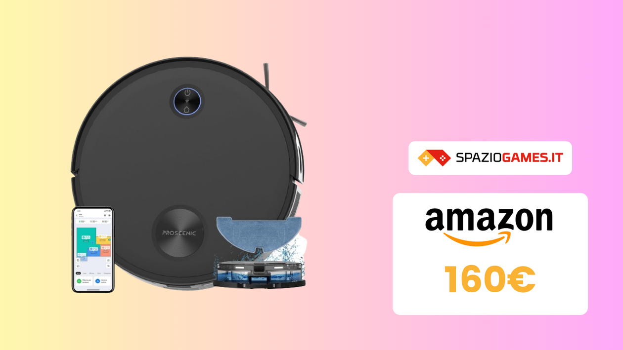 Immagine di Prezzo TOP su quest robot aspirapolvere 2 in 1! Solo 160€