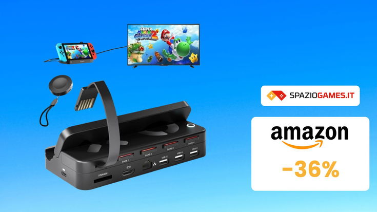 Docking Station Alxum per Nintendo Switch a un prezzo SHOCK! (-36%)