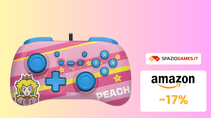 Horipad Mini Peach: STUPENDO e costa POCHISSIMO! (-17%)