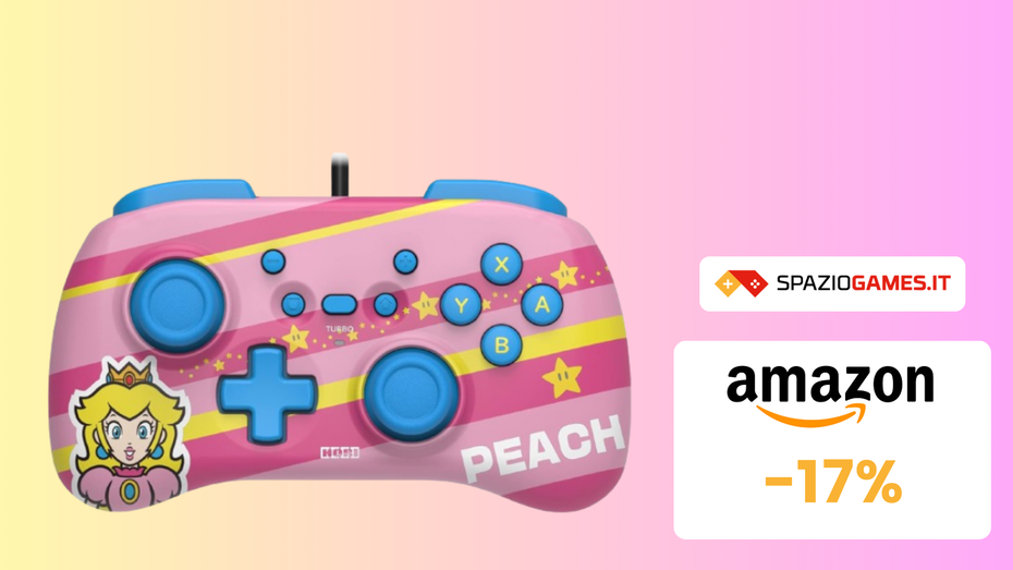Immagine di Horipad Mini Peach: STUPENDO e costa POCHISSIMO! (-17%)