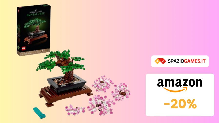 Immagine di PREZZO SHOCK! Bonsai LEGO a SOLI 39€! (-20%!)