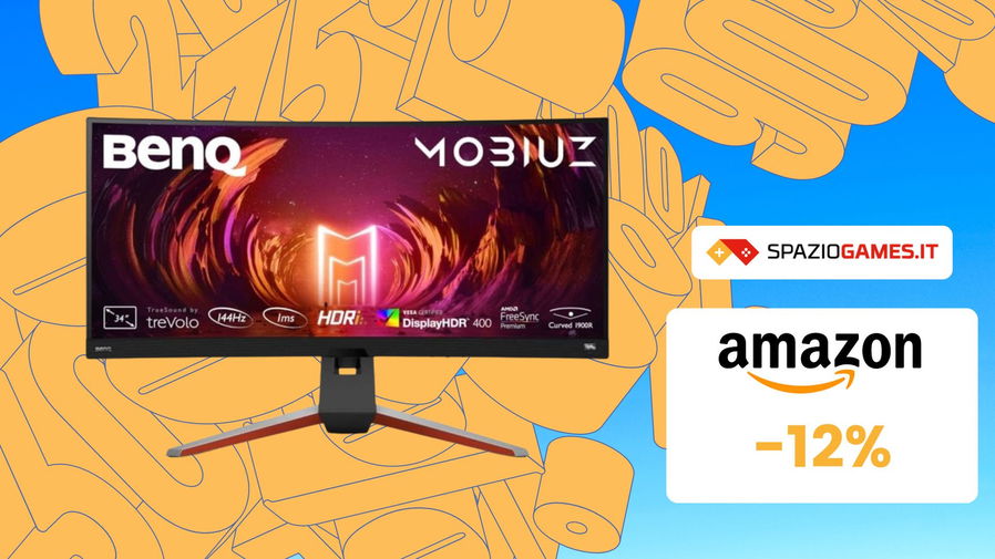 Immagine di OFFERTA A TEMPO: monitor gaming BenQ 34" a MENO DI 799€ su Amazon! -12%