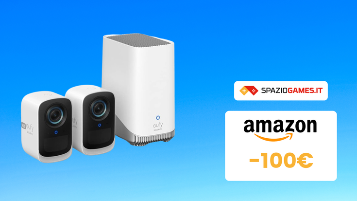 SUPER sconto su questo kit videosorveglianza Wi-Fi! (-100€)