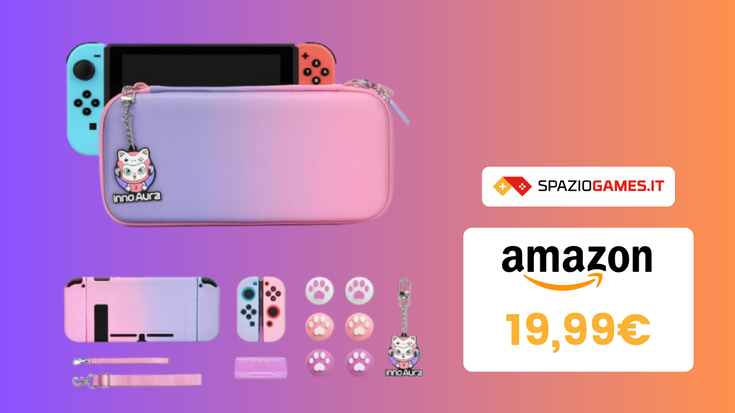 SUPER PREZZO! Custodia Switch 16 in 1 a SOLI 19,99€!