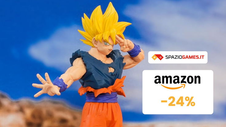 BELLISSIMA action figure di Goku Super Saiyan a SOLI 33€! -24%