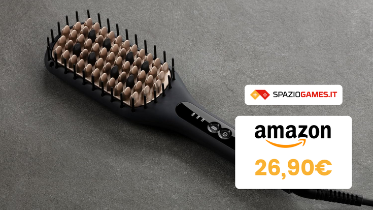 Capelli perfetti da oggi grazie a questa spazzola lisciante Remington in SCONTO!