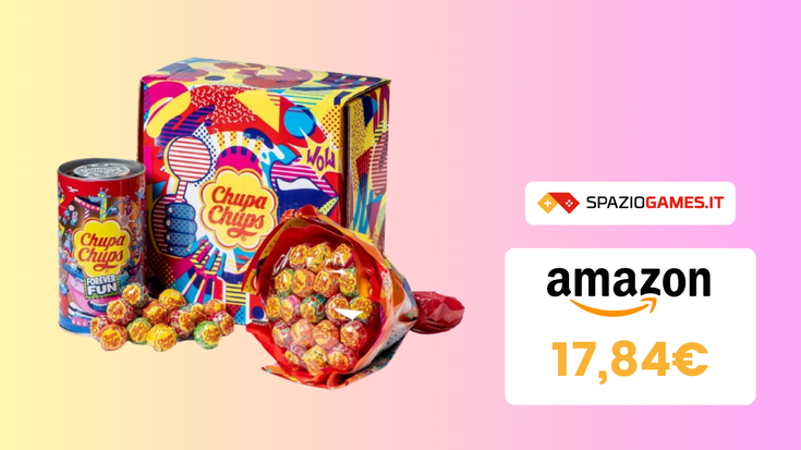 GOLOSO SCONTO per la Confezione Regalo di Chupa Chups, ora a 17€!