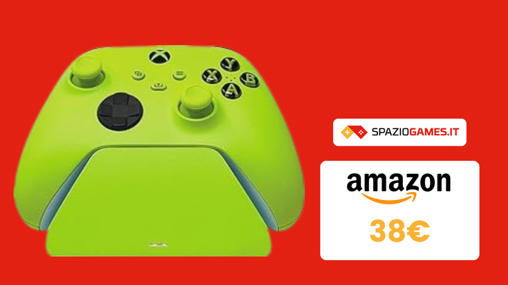 Caricatore Razer per controller Xbox a SOLI 38€! SCONTO del 15%!