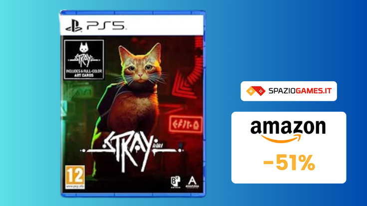 Stray per PS5 oggi vi costa MENO della metà! (-51%)