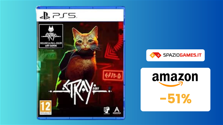 Immagine di Stray per PS5 oggi vi costa MENO della metà! (-51%)