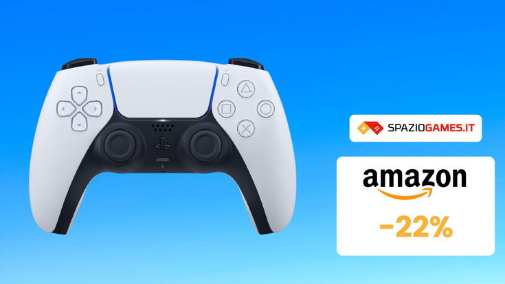 Controller DualSense per PS5, CHE PREZZO! Su Amazon risparmi il 22%!