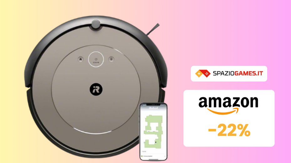 Immagine di Prezzo al MINIMO STORICO! Robot aspirapolvere iRobot Roomba I1152 a 279€!